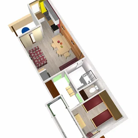 Le De 1 - Joli Deux Pieces A Proximite Des Pistes Mae-4854 Apartment La Plagne-Tarentaise